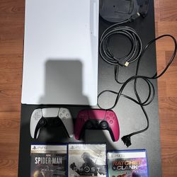 Ps5 Disc Edition With Games