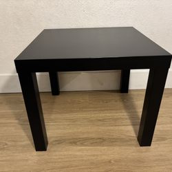 Black Side Table 