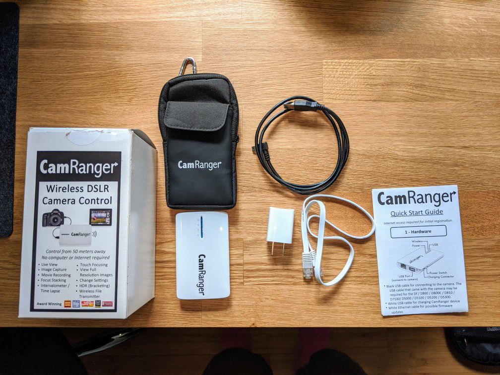 CamRanger Wireless DSLR Camera Control- Canon, Nikon