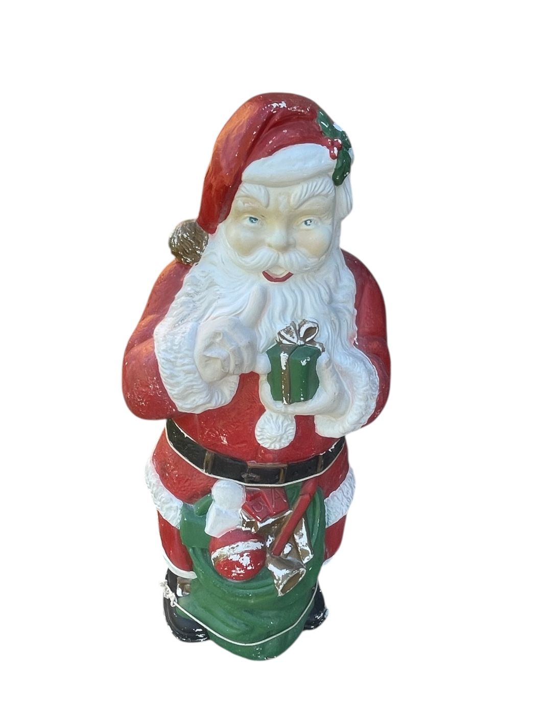 Vintage 1968 Empire 43” Santa Blow Mold - Christmas - Holiday - Santa Clause
