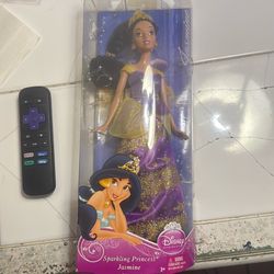 2011 Disney Princess Sparkling Princess Jasmine Doll.