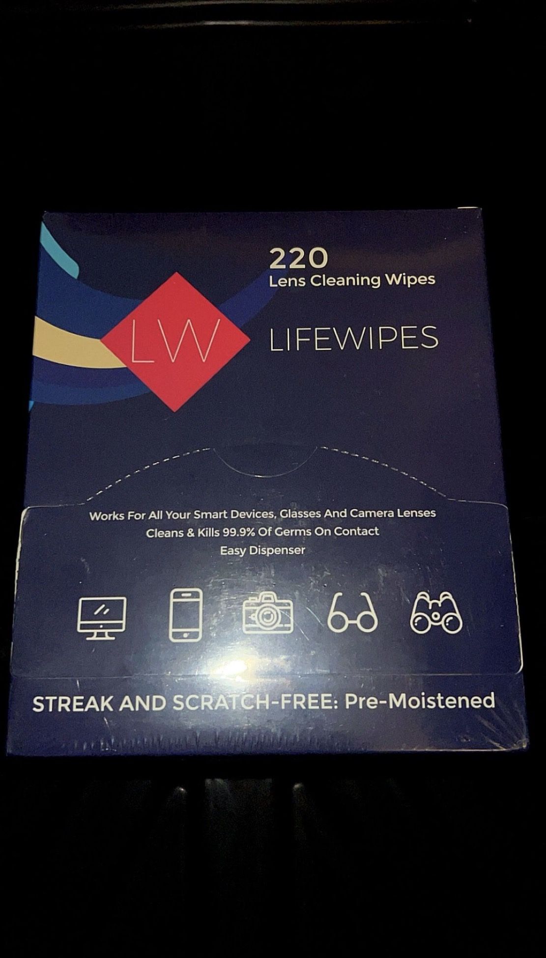 Lens Cleaning Wipes 