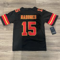 Youth Kansas City Chiefs #15 Patrick Mahomes Black Stitched Jersey, S to 3XL