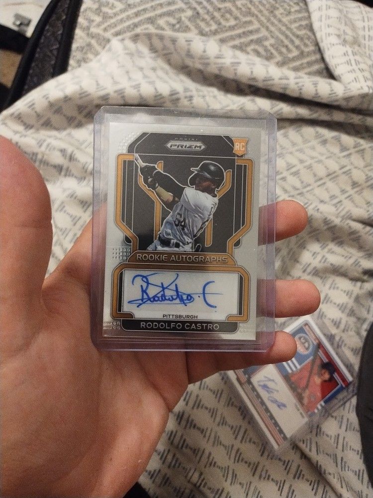 Rodolfo Castro Signed Card