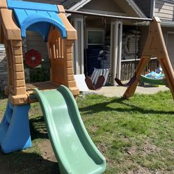 Step2 Swing Set With Slide 