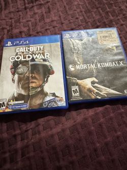 Mortal Combat And Call Of Duty