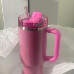 pink cup