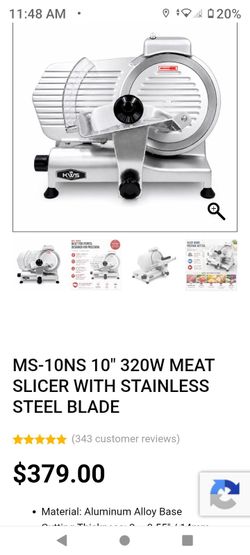 KWS Meat Slicer Electric