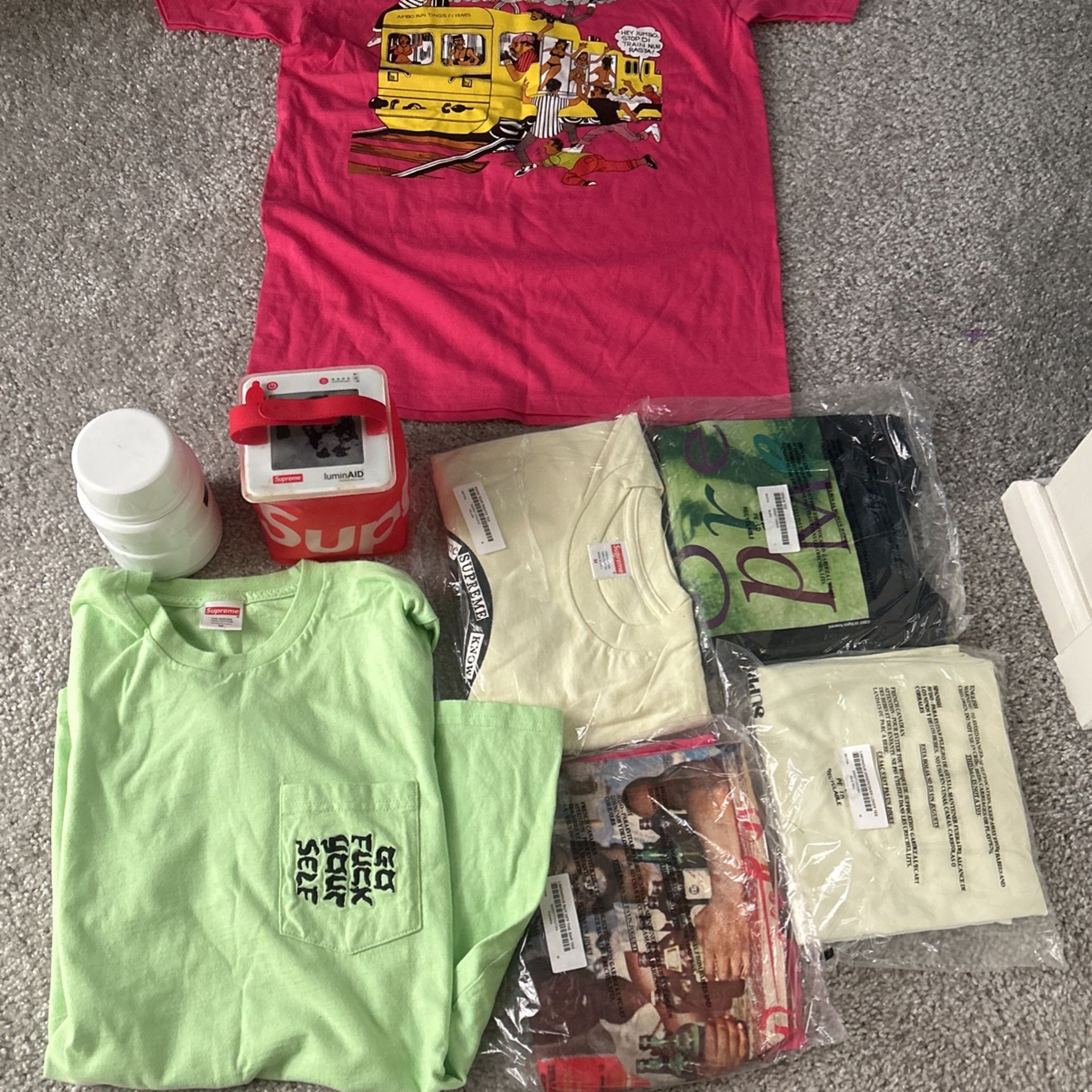 Supreme Lot T-shirts 