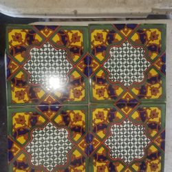 6"x6" Authentic Mexican HandPainted Tiles