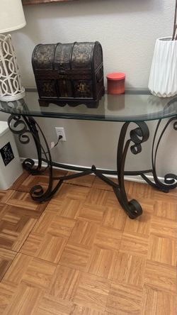 Glass table