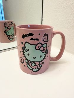 Hello Kitty Frankenstein Halloween Spooky Mug Cup