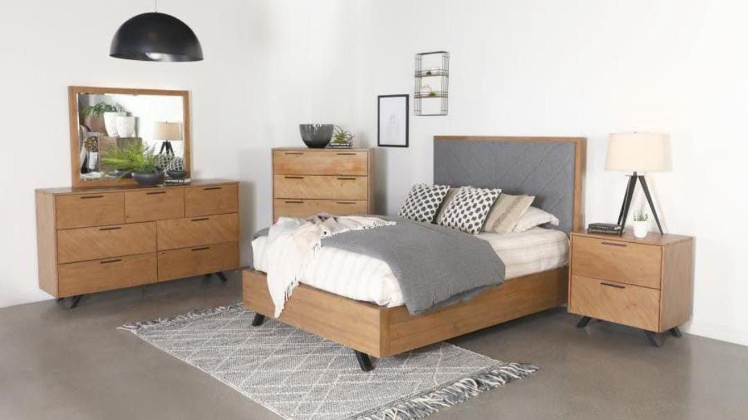 Taylor Bedroom Set Queen or King Bed Dresser Nightstand and Mirror WİTH İNTEREST FREE PAYMENT OPTİONS 