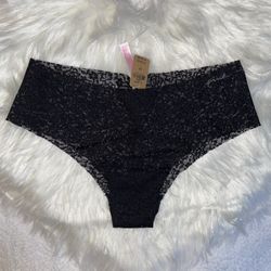 PINK Lace Cheekster Underwear 