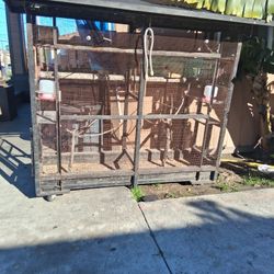 Big Wooden Bird Cage