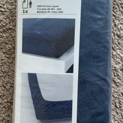 IKEA ULLVIDE TWIN SIZE FITTED SHEET, ONE PIECE