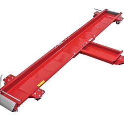 Low Profile, Portable Motorcycle Dolly (Red)