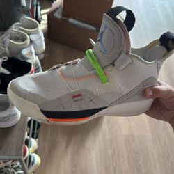 Barely word Jordans - 10.5