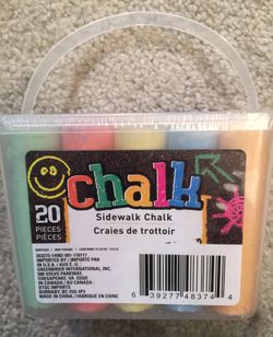 Sidewalk Chalk Brand New