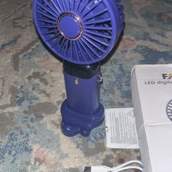 Led Digital Display Fan 