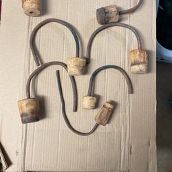 Vintage  Wood Barrel tap, Spicket,Valve And Barrel Airlocks