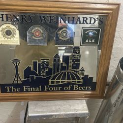 Vintage Final Four Seattle, Washington Beer Sign