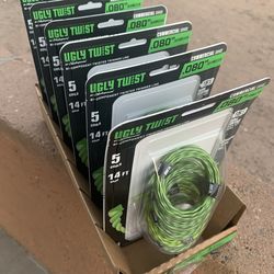 6 packs Commercial Grade Twisted Trimmer Line - .080", 5 coils with 14 ft.
