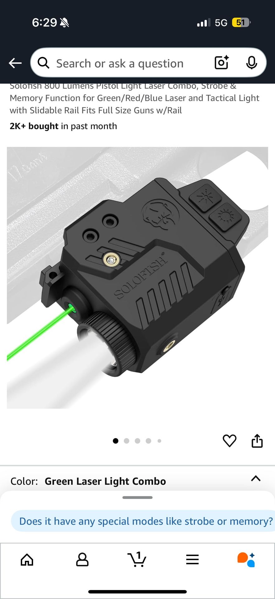 Solofish Light/laser