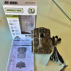 Moultrie Trail Cam Camera M-888i MCG-13068 No-Glow Infrared No Subscription!
