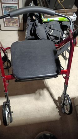 Walker/ Wheelchair with Brakes