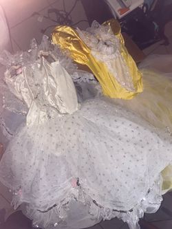 ✨ HUGE GIRLS PAGEANT / DANCE COSTUME LOT – APPROX. 30 COSTUMES! ✨