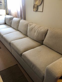 3 pc sectional and chaise lounge