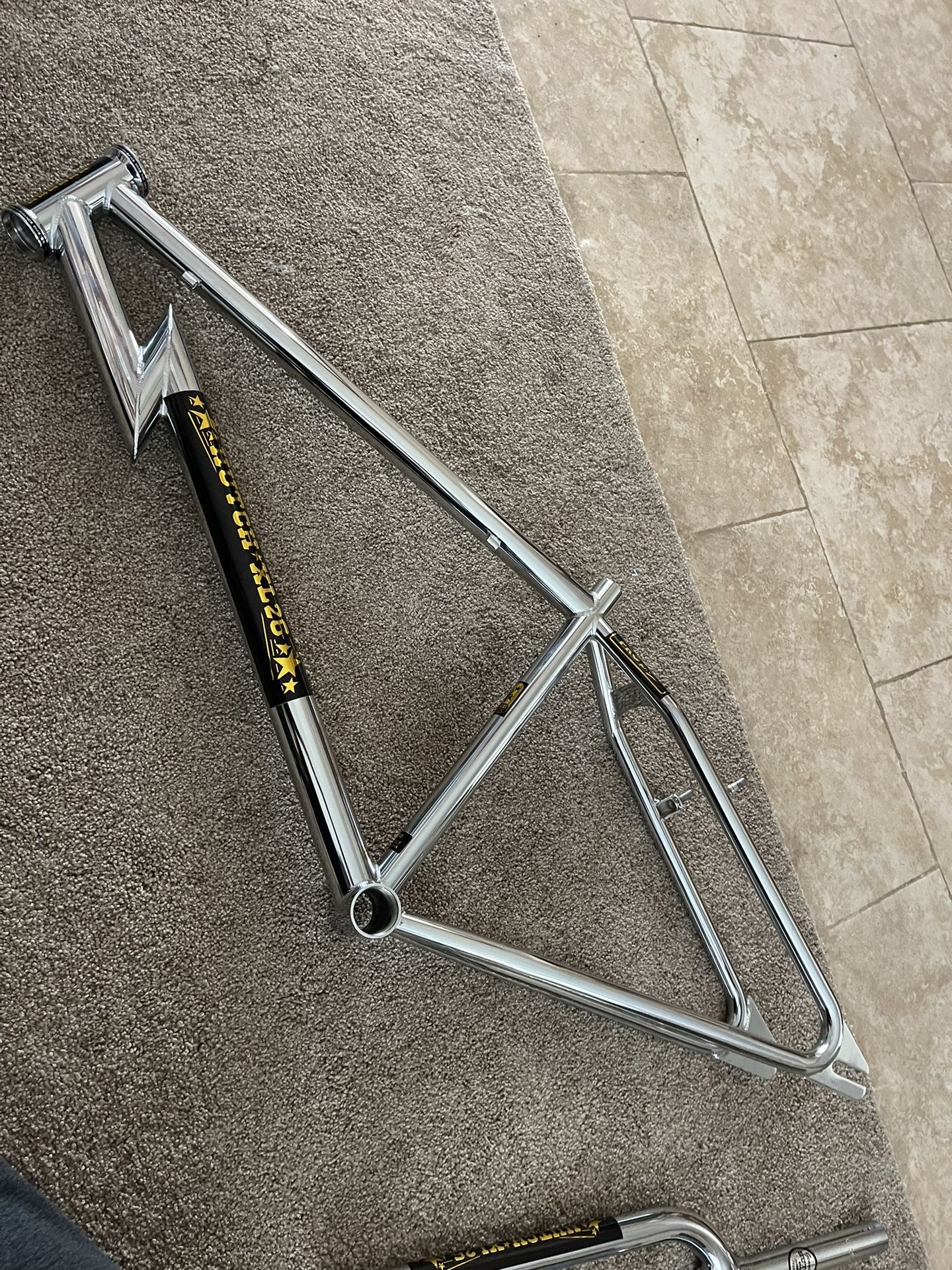 Hutch 24” Bmx Frame And Fork Cruiser Vintage Old School Bmx