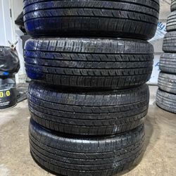 (4) - 225/60/18 Goodyear Comfortred Touring Tires