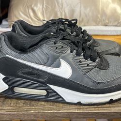 Nike Black and Gray Air Max Sneakers