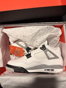 Jordan 4 Retro White Cement