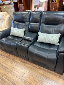 Leather Electric Couch