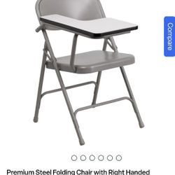 Folding Chair With Right Handed