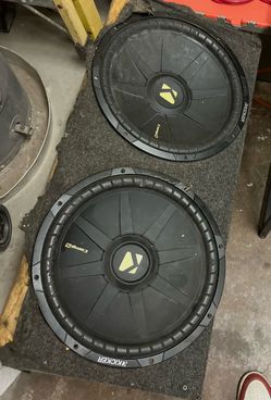 Kicker CompS Dual Subwoofers in Ported Box