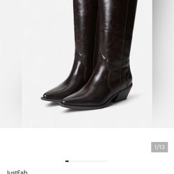 WOMENS FLAT BOOTS LEANDER SIZE 7.5