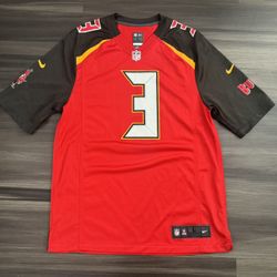 Nike Tampa Bay Buccaneers Jameis Winston #3 NFL On Field Home Jersey Men’s Large 