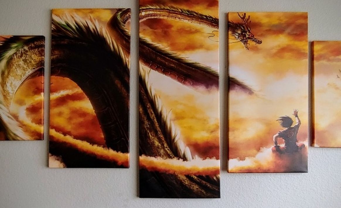 Dragon Ball Z Mural
