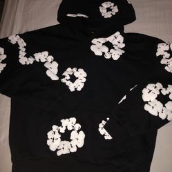 Denim Tears Hoodie Black/white