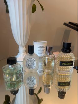 Luxury Perfume Lot – Gucci Bloom / Diptyque Eau Capitale / Burberry / Valentino