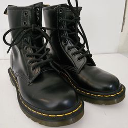 Dr. Martens 1460 8-Eye Women's Boot, Black Nappa - 5 US/UK 3