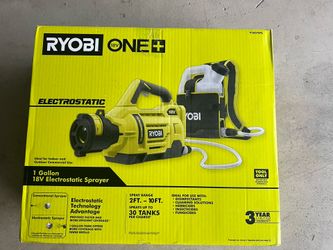 Ryobi Electrostatic Sprayer With Tank