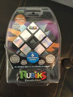 6Electronic games Rubiks Revolution