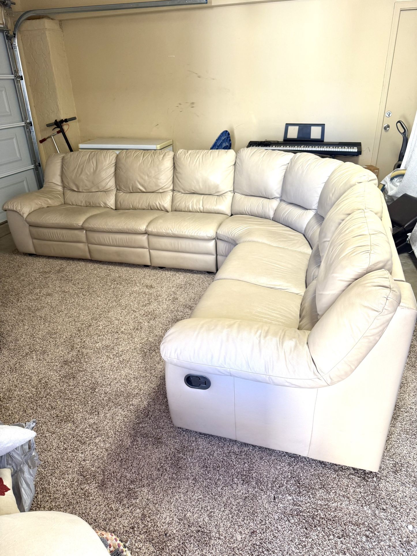 Leather Sectional Couch