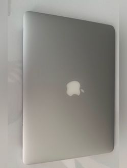 Apple Silver MacBook Laptop with Apple Logo 2017