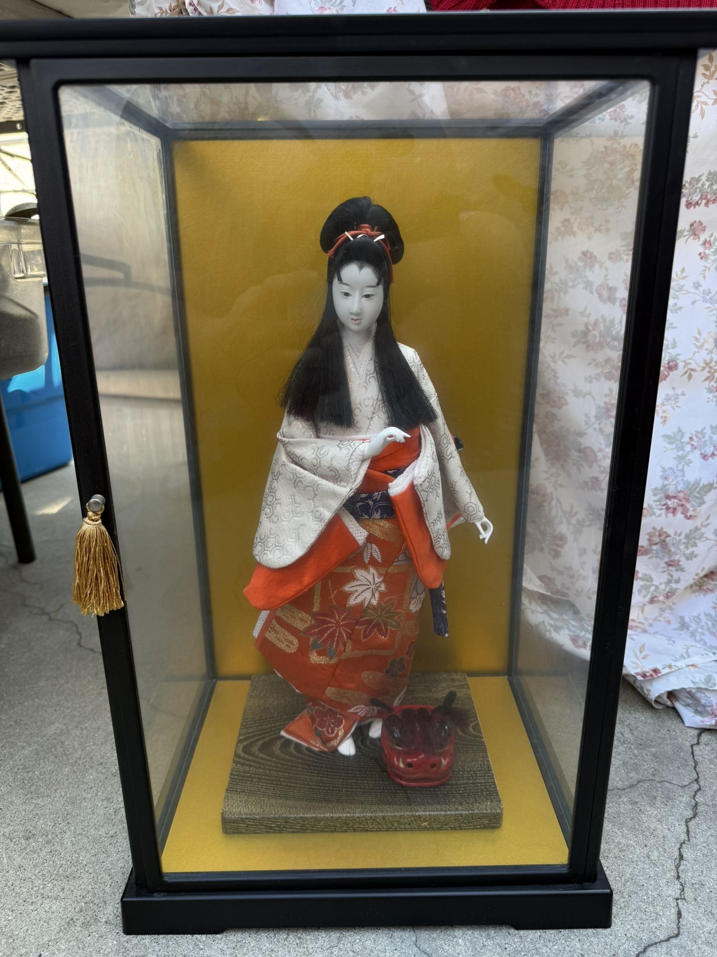 Antique Japanese Geisha Doll